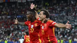 Spanyol menjuarai Euro 2024 usai menyingkirkan Inggris di partai puncak, Senin (15/7) dinihari WIB
