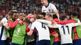 Inggris secara dramatis lolos ke final Euro 2024 setelah mengalahkan Belanda dengan skor 2-1 di Signal Iduna Park, Kamis (11/7) dinihari WIB 