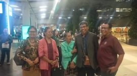 Uskup Agung Ende Terpilih Mgr Paul Budi Kleden tiba di Jakarta, Jumat (2/8)