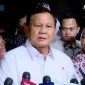 Presiden Terpilih Prabowo Subianto memberikan keterangan pers terkait kabinet