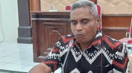 Ketua Fraksi PDI Perjuangan Darius Evensius