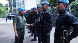 Pasukan pengamanan pelantikan Presiden dan Wapres Terpilih