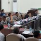 Suasana Rapat Dengar Pendapat di ruang paripurna DPRD Sikka beberapa waktu lalu