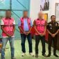 Tiga orang tersangka kasus tindak pidana korupsi IKK Nele di Kabupaten Sikka