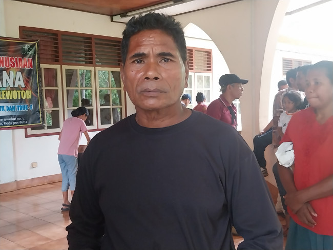 Kepala Suku Soge Natarmage Ignasius Nasi