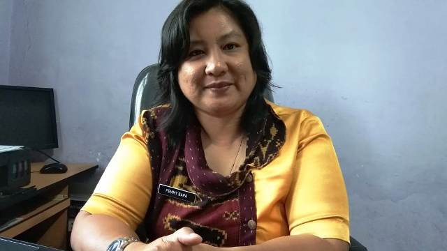 Penjabat Sekda Sikka Margaretha Movaldes Da Maga Bapa