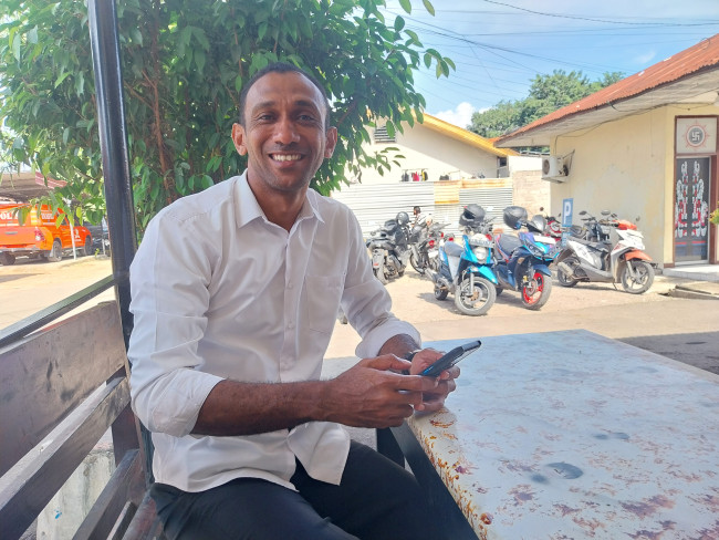 Kasat Narkoba Polres Sikka Iptu Muslikhan Sara 