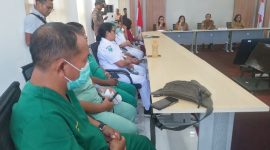 Aksi para tenaga kesehatan pada Maret 2025 lalu menuntut pembayaran Jasa Covid 2020