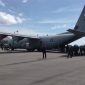 Pesawat Hercules tiba di Bandara Frans Seda Maumere, Minggu (4/5) 