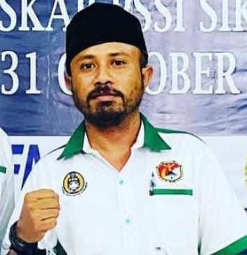 Ketua Komite Pemilihan Askab PSSI Sikka Periode 2025-2029 Bram Kopong