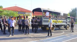 Aparat Polres Sikka persiapan melaksanakan Operasi Penyakit Masyarakat, Jumat (16/5)