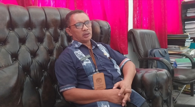 Kepala Dinas Kelautan dan Perikanan Kabupaten Sikka Paul Bangkur