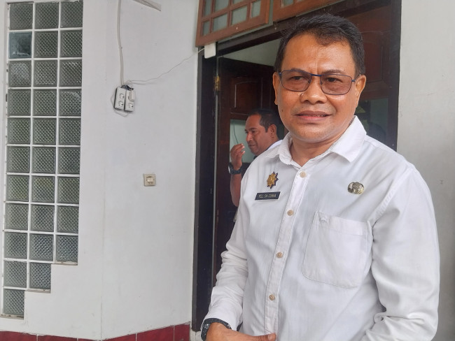 Kepala BKD PSDM Sikka Mayella da Cunha