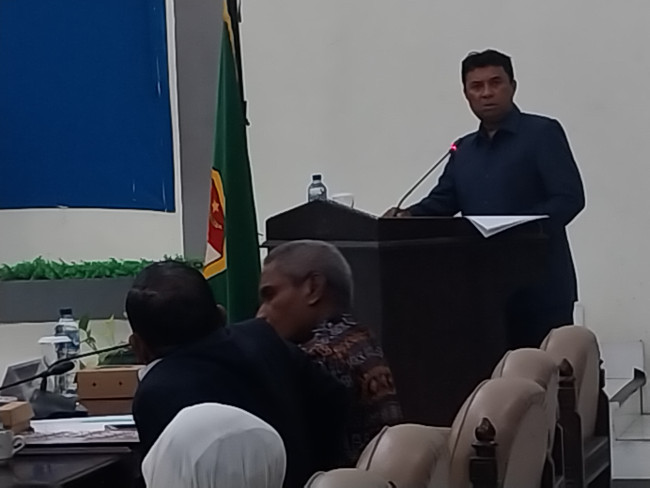 Ketua Fraksi Partai Golkar Antonius Hendrikus Rebu