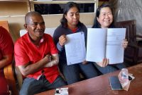 Ketua Panitia Penyelenggara Grass Track & Motocross Amandus Ratason