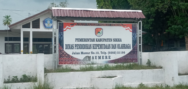 Kantor Dinas PKO Kabupaten Sikka 