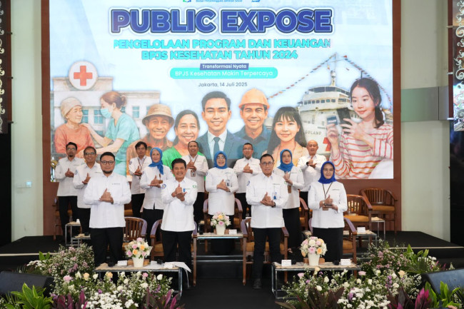 BPJS Kesehatan gelar Public Expose: Pengelolaan Program dan Keuangan BPJS Kesehatan Tahun 2024, Senin (14/7) di Jakarta