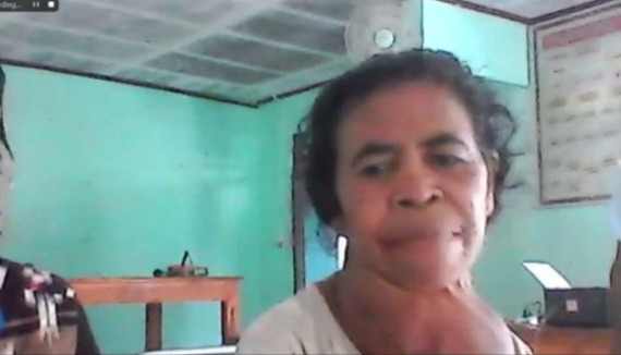 Maria Oreng Hera, peserta JKN dari Desa Serinuho di Kecamatan Titehena Kabupaten Flores Timur