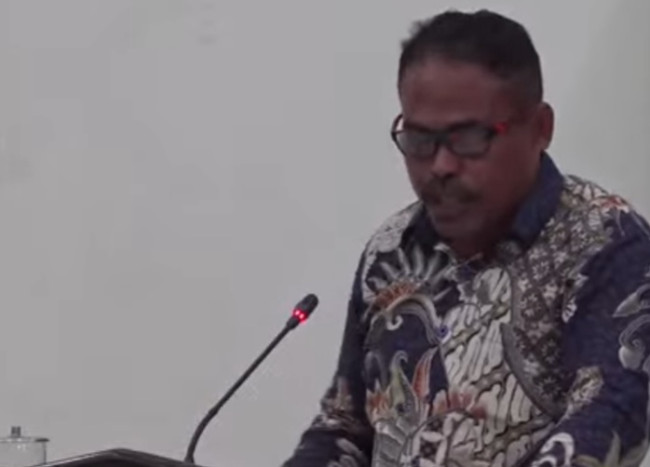 Wakil Ketua Fraksi Partai Nasdem Yosef Nong Soni