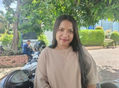 Sisilia Aurelia Lami. peserta JKN