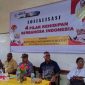 Ketua Fraksi Partai Golkar MPR RI Melchias Markus Mekeng (tengah) saat sosialisasi 4 Pilar Kebangsaan, Jumat (1/8)