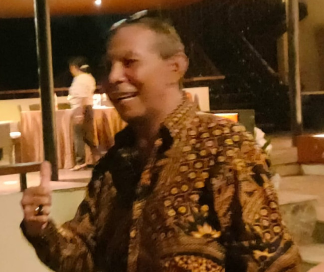 Kepala Dinas Transmigrasi dan Ketenagakerjaan Kabupaten Nagekeo Aurelio Assan