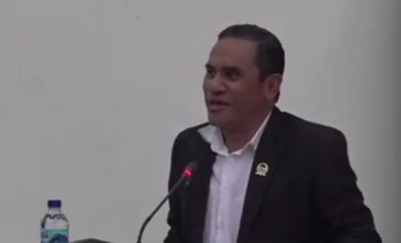 Sekretaris Fraksi PDI Perjuangan Benediktus Lukas Raja