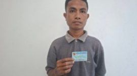 Paskasius Geardus Sole, warga Kabupaten Sikka, peserta Program JKN