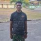 Clementino De Jefri Gadjon, tentara yang bertugas di Kodim 1603 Sikka