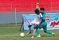 Persami Maumere kandas di kaki BMP Flotim di Stadion Marilonga Ende, Minggu (16/11)