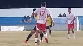 Bentrok Persada dan Nirwana 04 di Stadion Marilonga Ende, Sabtu (22/11)