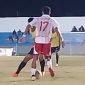 Bentrok Persada dan Nirwana 04 di Stadion Marilonga Ende, Sabtu (22/11)