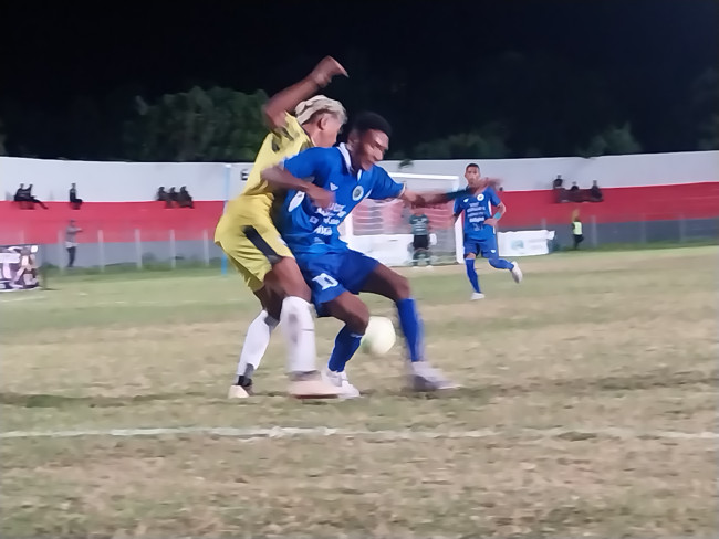 PS Kota Kupang menuju Babak 8 Besar setelah menang adu pinalti dengan Peraamba Mabar di Stadion Marilonga, Rabu (26/11)