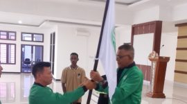Wabup Sikka melepas Kontingen Persami Maumere menuju Kabupaten Ende mengikuti Liga 4 ETMC XXXIV, Jumat (7/11)