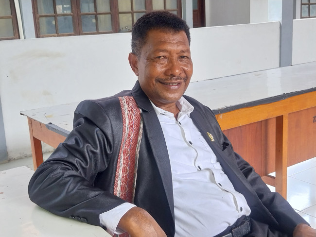 Ketua Fraksi Partai Perindo Lukas Lero