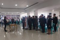Bupati Sikka Juventus Prima Yoris Kago melantik 17 Pejabat Eselon 2, Rabu (31/12)