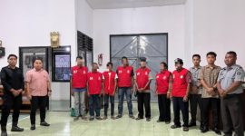 Tersangka pengancaman seorang Imam Katolik ditahan di Rutan Maumere, Jumat (12/12)