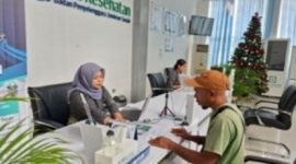 Matias Florian Besi, peserta Program JKN dari Kabupaten Sikka