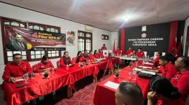 AHP saat Sosialisasi 4 Pilar Kebangsaan di Kantor DPC PDI Perjuangan Kabupaten Sikka pada Desember 2025 lalu