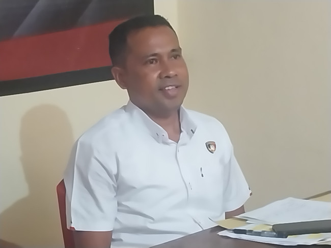 Kasat Resnarkoba Polres Sikka Iptu Yakobus Kokleo Sanam