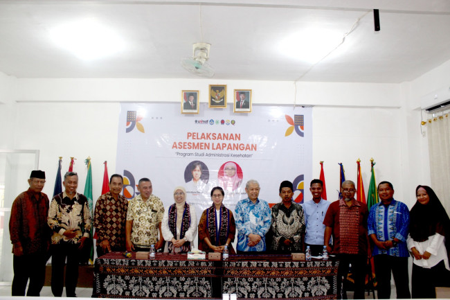 Pembukaan Asesmen Lapangan Program Studi Administrasi Kesehatan Universitas Muhammadiyah Maumere, Senin (2/2)