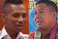 Kolase Wakil Ketua Umum Bidang Politik DPN Tani Merdeka Wilfridus Yons Ebit dan Bupati Sikka Juventus Prima Yoris Kago