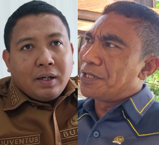 Kolase Bupati Sikka Juventus Prima Yoris Kago dan Ketua PKB Yoseph Karimanto Eri