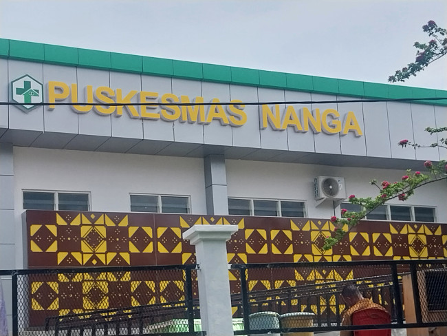 Puskesmas Nanga di.Kecamatan Lela
