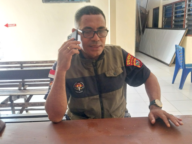 Kasi Humas Polres Sikka Ipda Leonardus Tunga