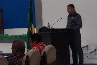 Bupati Sikka Juventus Prima Yoris Kago menyampaikan Pidato Pengantar LKPJ 2025