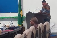 Sekretaris Fraksi PDI Perjuangan Alfonsus Ambrosius