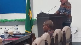 Sekretaris Fraksi PDI Perjuangan Alfonsus Ambrosius
