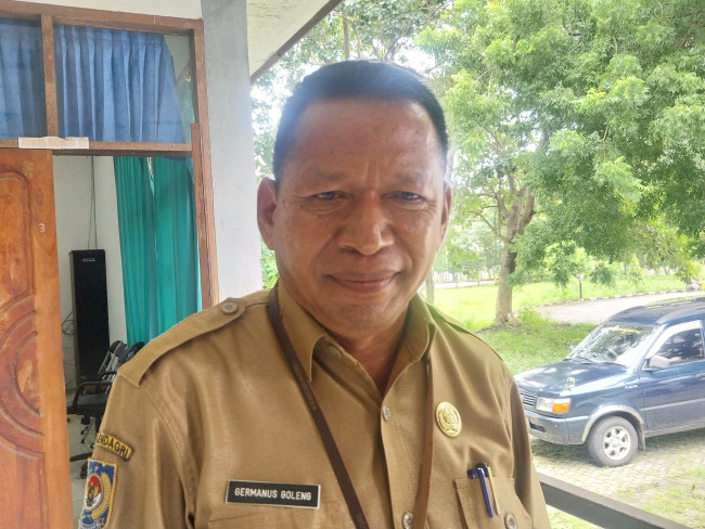 Kepala Inspektorat Sikka Germanus Goleng
