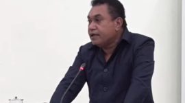 Sekretaris Fraksi Partai Gerindra Sufriyance Merison Botu
